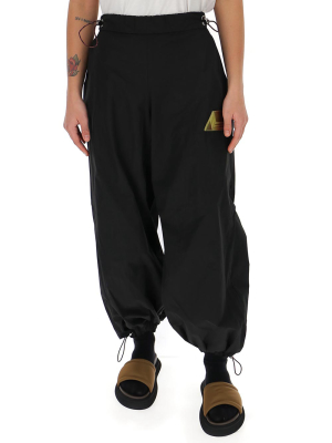 The Attico Wide-leg Drawstring Pants