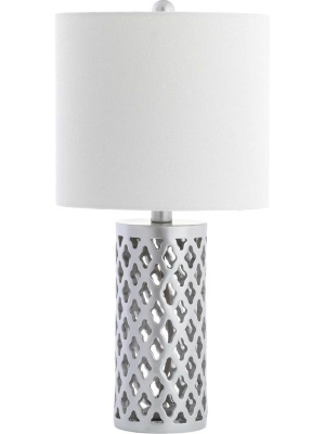 Roxana Table Lamp Silver