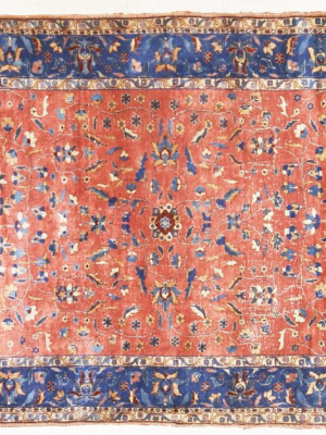 Persian Sarouk Rug 4' X 7'