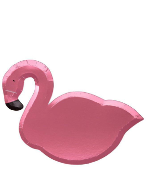 Meri Meri Pink Flamingo Plate