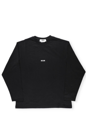 Msgm Micro Logo Long-sleeve T-shirt