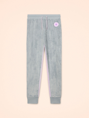 Velour Taped Colorblocked Jogger