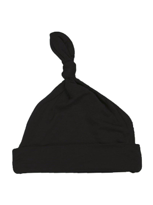 Kickee Pants Basic Knot Hat - Black