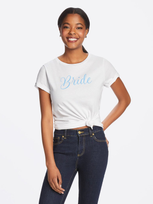 Bride Crewneck Tee