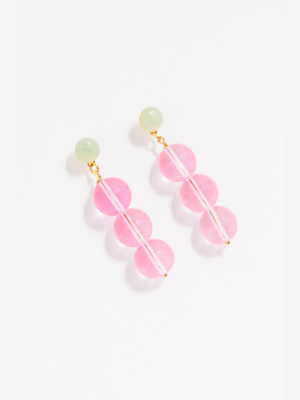 Pink Bubbles Earrings