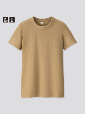 Women U Crew Neck Short-sleeve T-shirt