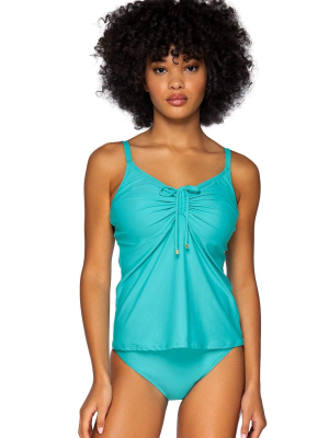 Sunsets Seaside Aqua Avery Tankini