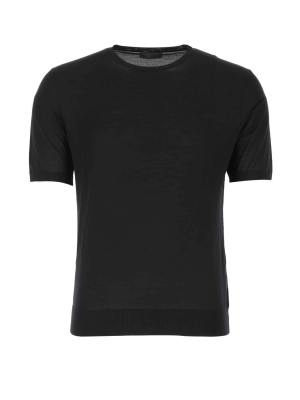 Prada Knitted Slim Fit T-shirt