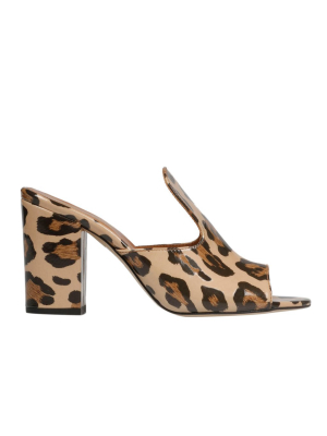 Paris Texas Animal Printed Mules