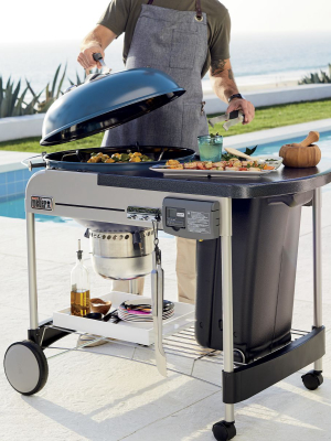 Weber ® Slate Blue Performer Deluxe Charcoal Grill