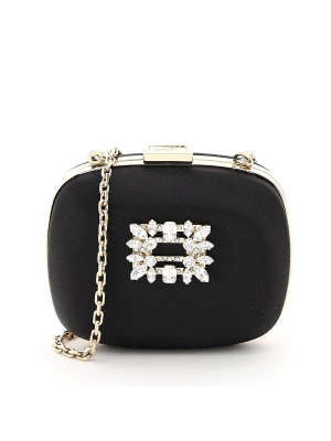 Roger Vivier Broche Vivier Buckle Micro Clutch Bag