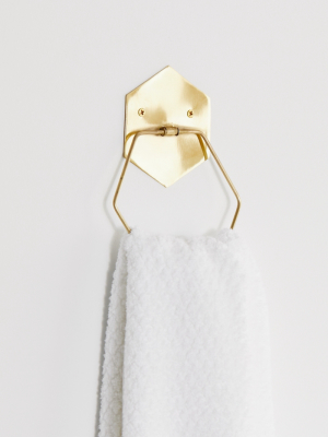 Hexagon Towel Ring