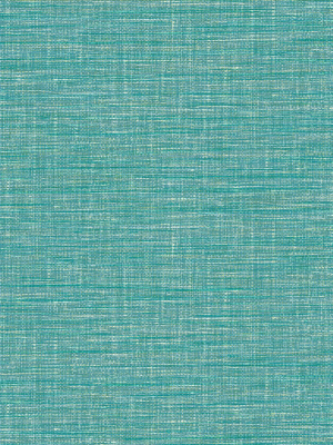 Exhale Woven Texture Wallpaper In Turquoise From The Pacifica Collection By Brewster Home Fashions