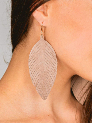 Whitney Leather Earrings