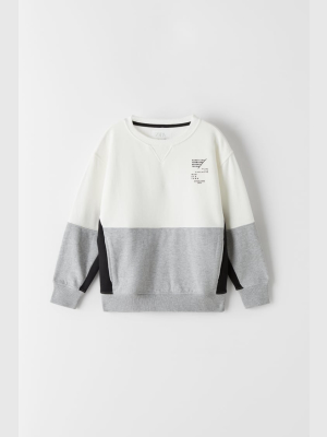 Colorblock Sweatshirt