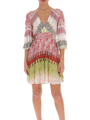 Missoni Graphic Print Mini Dress