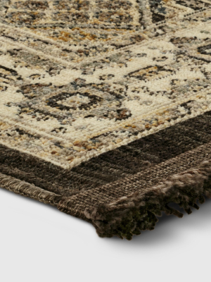 Diamond Persian With Fringe Rug - Threshold™