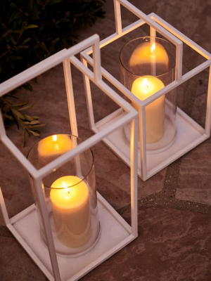 Framed Lanterns - White