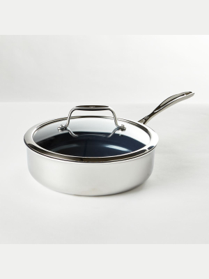 Zwilling ® J.a. Henckels Clad Xtreme 3-qt. Ceramic Sauté Pan With Lid