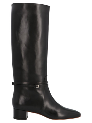 Francesco Russo Round Toe Boots