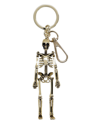 Alexander Mcqueen Skeleton Keyring