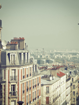 "paris Rooftops" From Getty Images