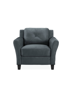 Harper Tufted Microfiber Chair - Lifestyle Solutions