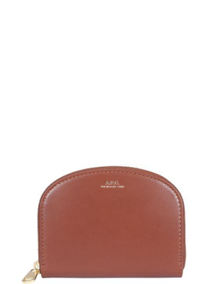 A.p.c. Demi Lune Compact Wallet