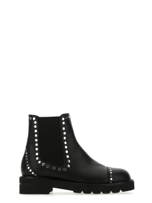 Stuart Weitzman Frankie Lift Studded Chelsea Boots