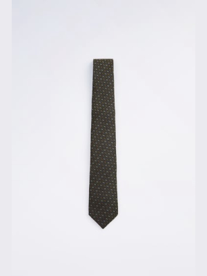 Silk - Wool Textured Wide Tie