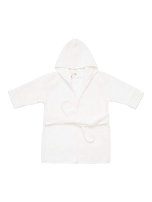 Toddler Bath Robe In Cloud