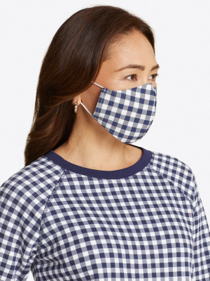 Gingham Face Mask