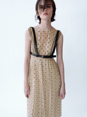 Dotted Lace Dress