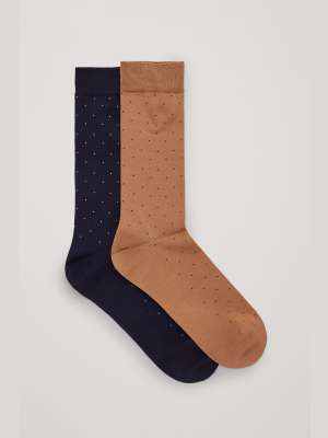 Micro-dot Socks