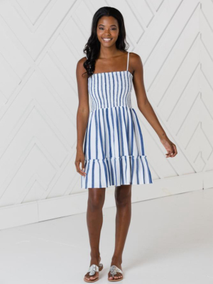 Stripe Spaghetti Strap Dress