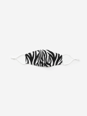 **zebra Print Fashion Face Mask