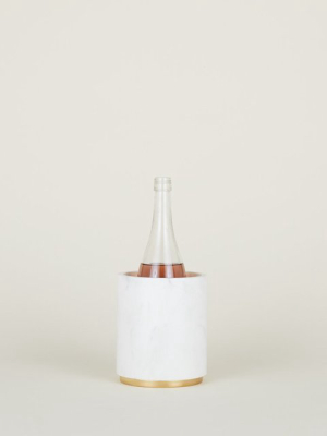 Hawkins New York Mara Marble + Brass Utility Canister (preorder)