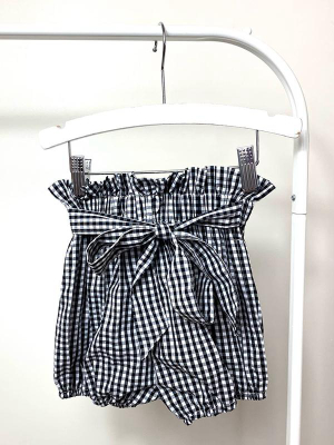 Barcelona Gingham Bubble Short