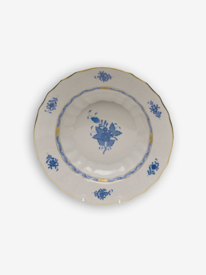 Chinese Bouquet 9.5" Deep Plate By Herend