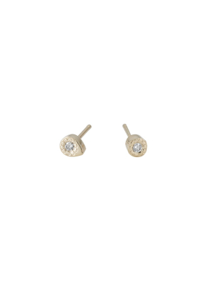 Milli Teardrop Diamond Stud (single)