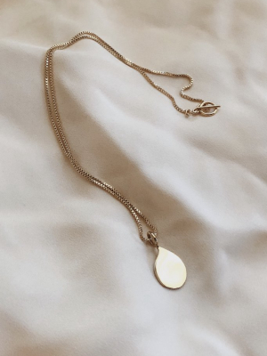 Droplet Necklace Ii | Link Or Rope Chain