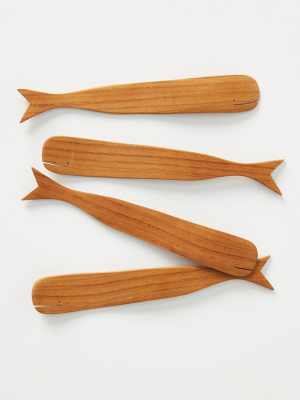 Walter Whale Spreaders, Set Of 4