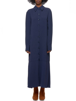 Button-up Dress (s219st1231-navy)