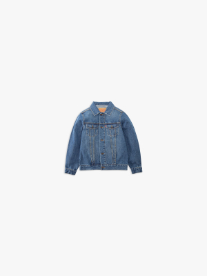 Little Boys (4-7) Denim Trucker Jacket