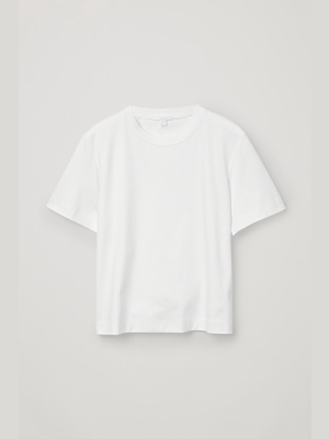 Slightly Cropped Jersey T-shirt