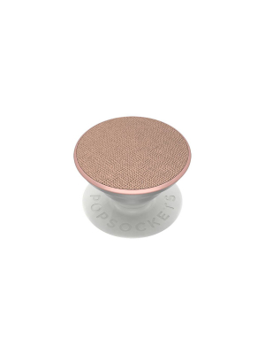 Popsockets Saffiano Popgrip Cell Phone Grip & Stand - Rose Gold