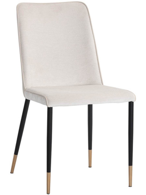 Klaus Side Chair, Polo Club Muslin