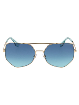 Marc Jacobs Eyewear Geometric Frame Sunglasses