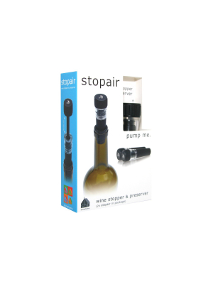 Soiree Stopair Wine Stopper And Preserver