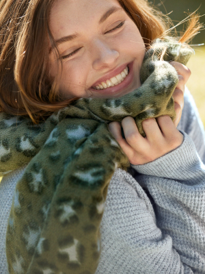 Aerie Leopard Scarf